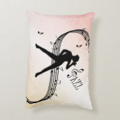 Jazz Dance Dekokissen (Rückseite(Vertikal))