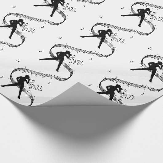 Jazz Dance Geschenkpapier (Ecke)