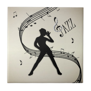 Jazz Dance Golden Keramik Tile Fliese