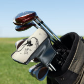 Jazz Dance Golden Music Cover Golf Headcover (In Situ)