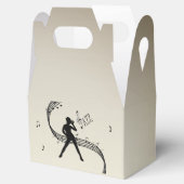 Jazz Dance Golden Music Fvor Box Geschenkschachtel (Geöffnet)