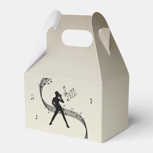 Jazz Dance Golden Music Fvor Box Geschenkschachtel (Vorderseite)