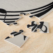 Jazz Dance Golden Music Jigsaw Puzzle (Seite)