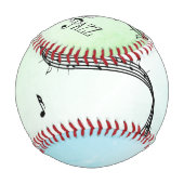 Jazz Dance Green Music Baseball (Rückseite)