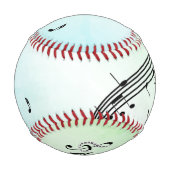 Jazz Dance Green Music Baseball (Vorderseite)