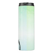 Jazz Dance Green Music Thermosbecher (Rückseite)