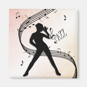 Jazz Dance Magnet