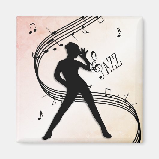 Jazz Dance Magnet (Vorne)