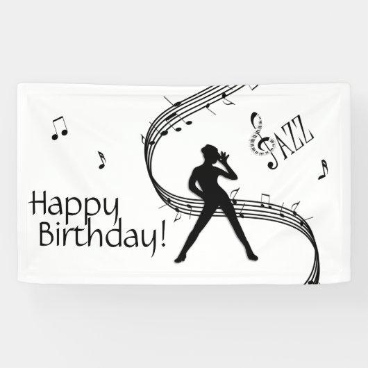 Jazz Dance Music Banner (Horizontal)