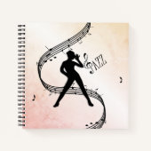 Jazz Dance Notizblock (Vorderseite)