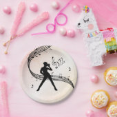Jazz Dance Pappteller (Party)