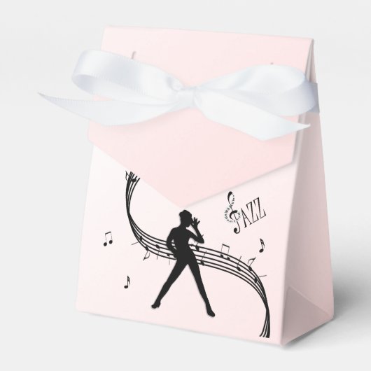 Jazz Dance Pink Music Geschenkschachtel (Vorderseite)