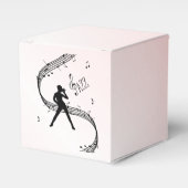 Jazz Dance Pink Music Geschenkschachtel (Vorderseite)