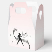 Jazz Dance Pink Music Geschenkschachtel (Geöffnet)