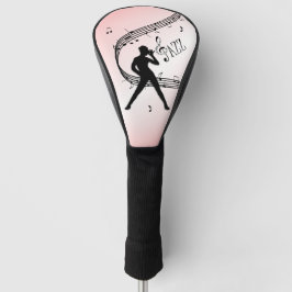 Jazz Dance Pink Music Golf Headcover