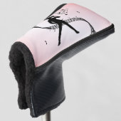 Jazz Dance Pink Music Golf Headcover (3/4 Vorderseite)