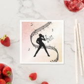 Jazz Dance Serviette (Beispiel)