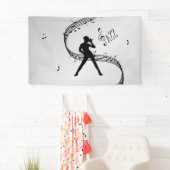 Jazz Dance Silver Banner (Insitu)