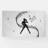 Jazz Dance Silver Banner (Horizontal)