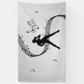 Jazz Dance Silver Banner (Vertikal)
