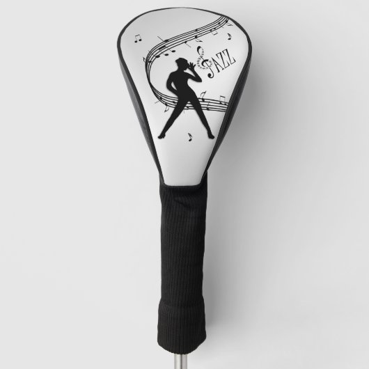 Jazz Dance Silver Golf Headcover (Vorderseite)