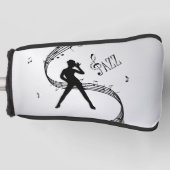 Jazz Dance Silver Golf Headcover (Vorderseite)