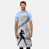 Jazz Dance Silver Schürze (Getragen)