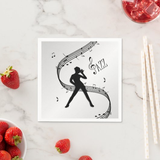 Jazz Dance Silver Serviette (Beispiel)