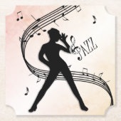 Jazz Dance Untersetzer (Vorderseite)