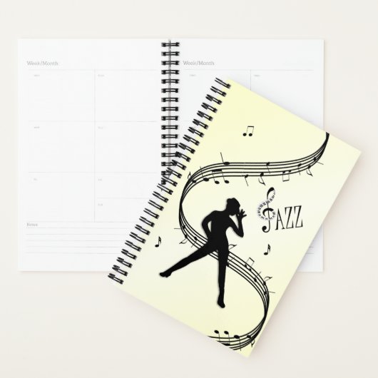 Jazz Dance Yellow Music Planer (Anzeige)