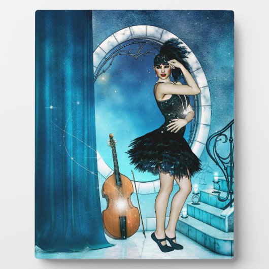 Jazz Dancer Fotoplatte (Vorderseite)