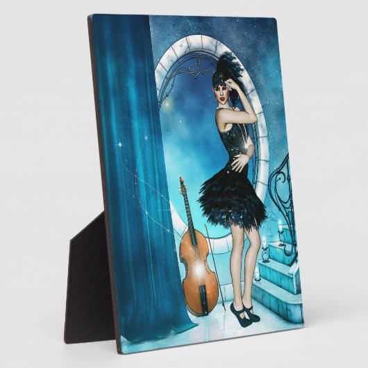 Jazz Dancer Fotoplatte (Seite)