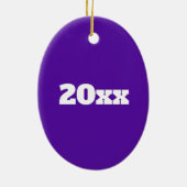 Jazz Dancer Lila Costume Erwägungsgrund Tanzlehrer Keramik Ornament (Hinten)