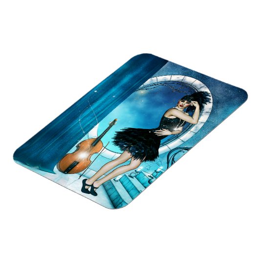 Jazz Dancer Magnet (Linke Seite)