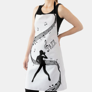 Jazz Dancer Music Schürze