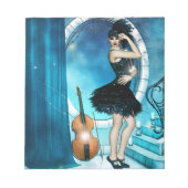 Jazz Dancer Notizblock (Vorderseite)