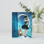 Jazz Dancer Postkarte (Stehend Vorderseite)