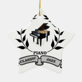 Jazz des Klaviers c Keramikornament