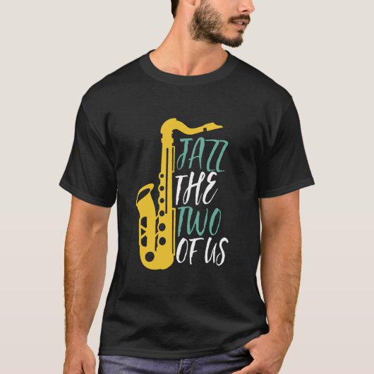 Jazz die beiden sonnigen Musikpistolen von uns T-Shirt (Vorderseite)
