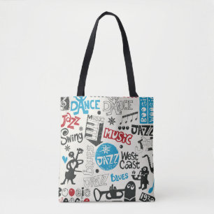 Jazz Doodle: Eclectic Music Mix Tasche
