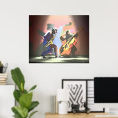 Jazz Duel Poster (Heimbüro)