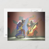 Jazz Duel Postkarte (Vorne/Hinten)