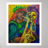 Jazz Duo Poster (Vorne)