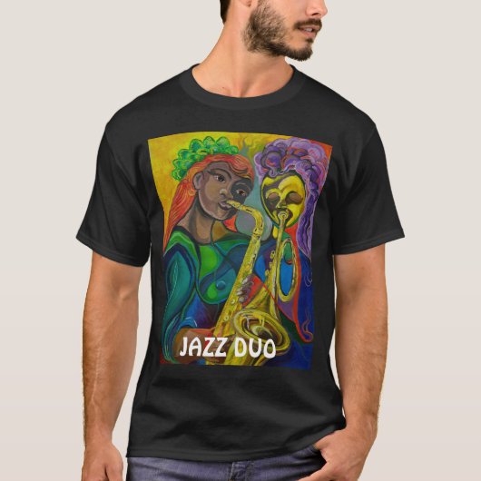 Jazz-Duo T-Shirt (Vorderseite)