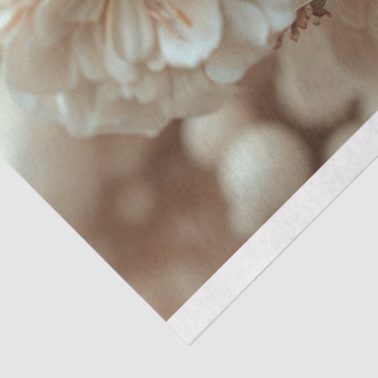 Jazz Era Lady mit Blumenschmuck Seidenpapier (Ausschnitt)