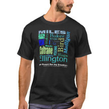 Jazz erhält kein glatteres schwarzes T-Shirt