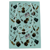 Jazz es herauf Geschenk-Taschen Mittlere Geschenktüte (Vorderseite)