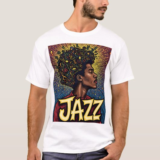 Jazz Explosion T-Shirt (Vorderseite)