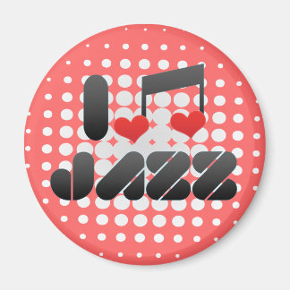 Jazz-Fan Magnet