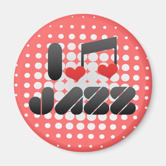 Jazz-Fan Magnet (Vorne)